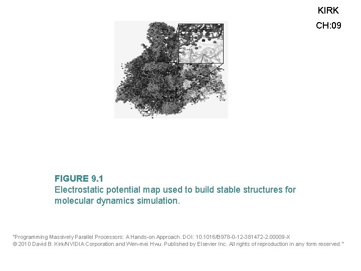 KIRK CH: 09 FIGURE 9. 1 Electrostatic potential map used to build stable structures