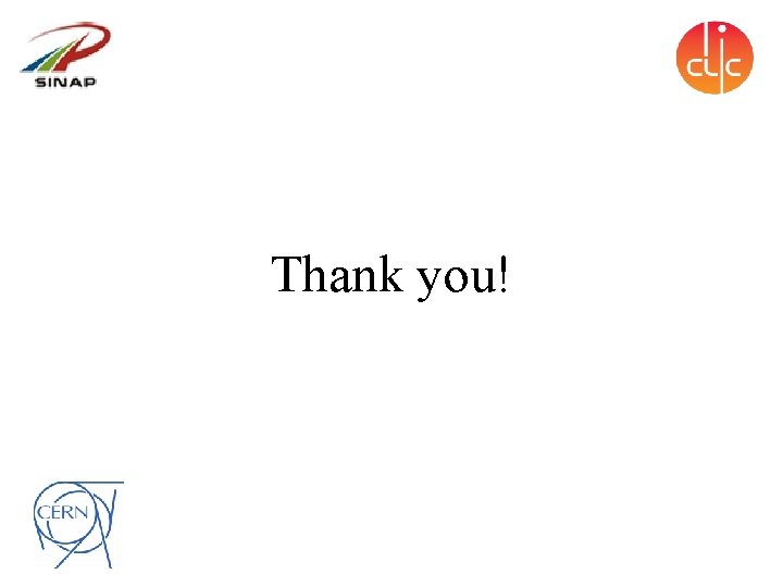 Thank you! Thank you!