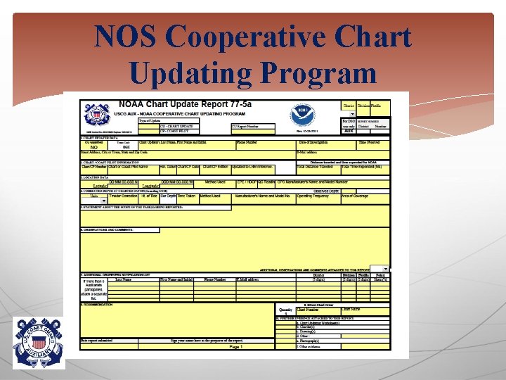 NOS Cooperative Chart Updating Program 