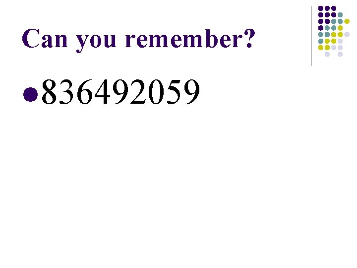 Can you remember? l 836492059 Can you remember? l 836492059