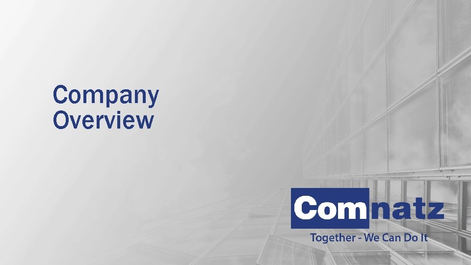 Company Overview 