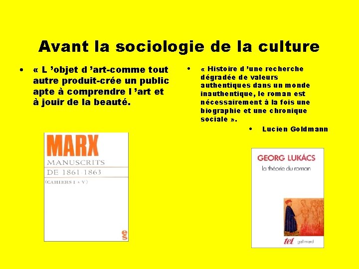 Avant la sociologie de la culture • « L ’objet d ’art-comme tout autre