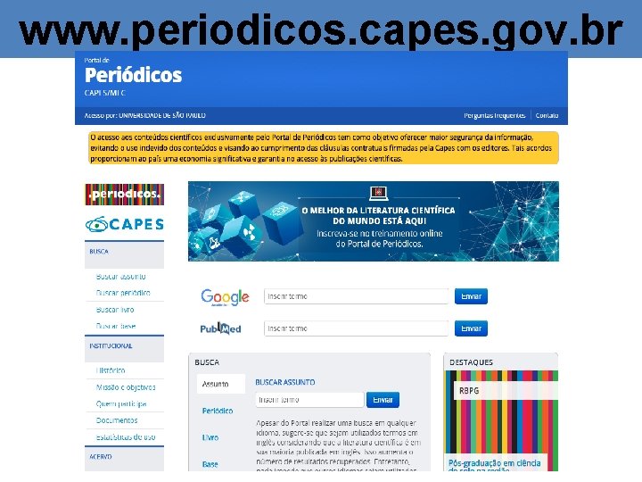 www. periodicos. capes. gov. br 
