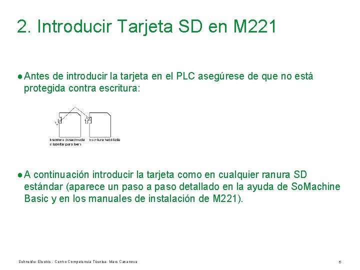 Gua de Implementacin M 221 Operativas con Tarjeta