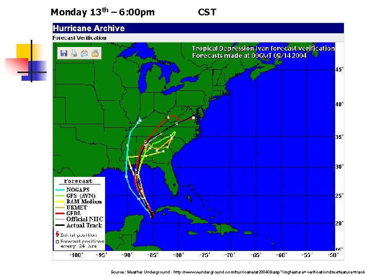 Monday 13 th – 6: 00 pm CST Geographic Behavior of Evacuees n T