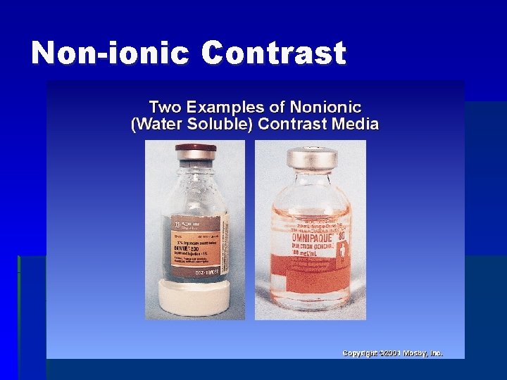 Non-ionic Contrast 