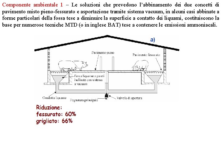 Componente ambientale 1 – Le soluzioni che prevedono l’abbinamento dei due concetti di pavimento