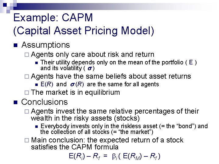 What Makes A Good Model in Economics and