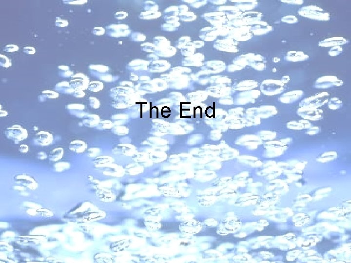 The End 