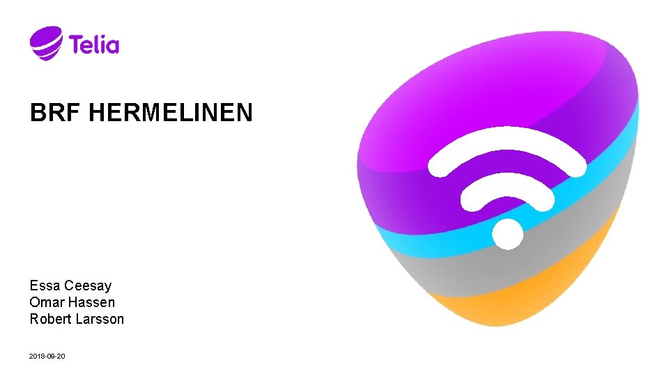 BRF HERMELINEN Essa Ceesay Omar Hassen Robert Larsson 2018 -09 -20 
