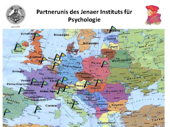 Partnerunis des Jenaer Instituts für Psychologie 