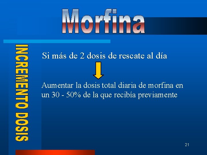 Si más de 2 dosis de rescate al día Aumentar la dosis total diaria