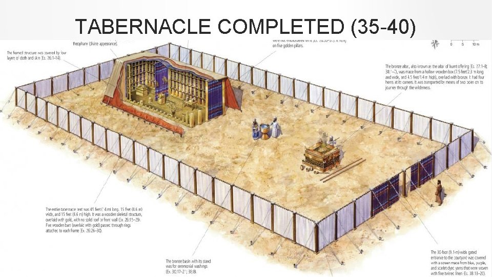TABERNACLE COMPLETED (35 -40) 