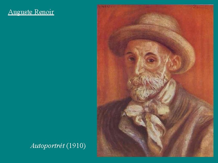 Auguste Renoir Autoportrét (1910) 