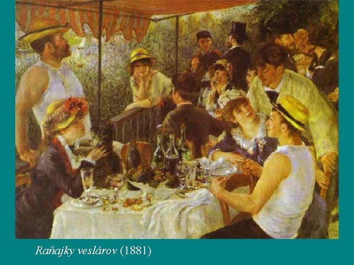 Raňajky veslárov (1881) 