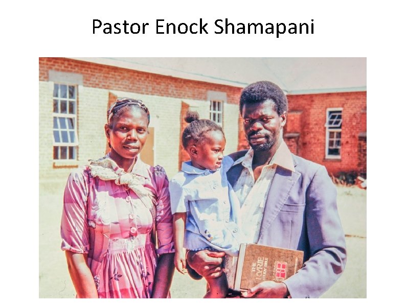 Pastor Enock Shamapani 