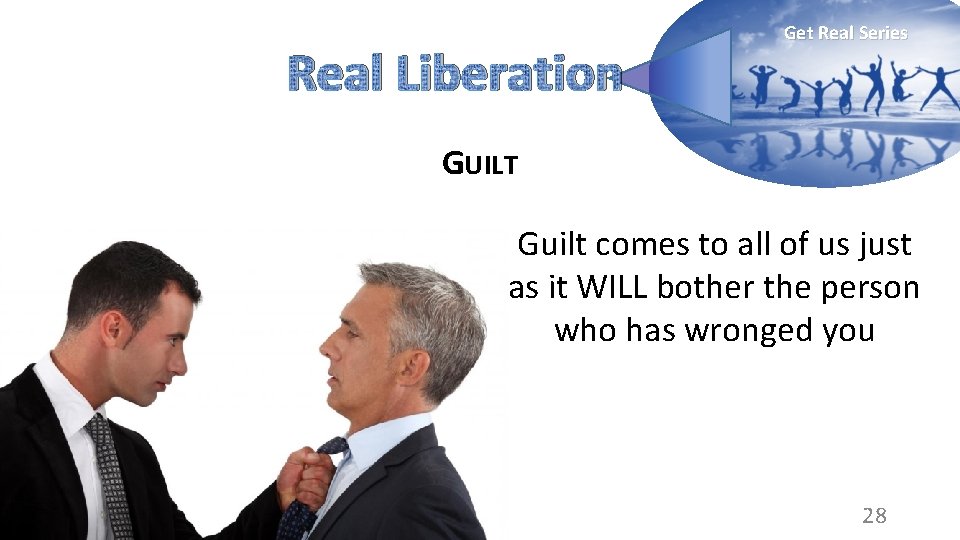 Real Liberation Get Real Series GUILT Guilt comes to all of us just as