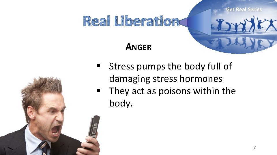 Real Liberation Get Real Series ANGER § Stress pumps the body full of damaging