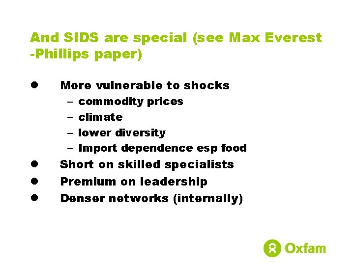 Complexity and Development in Small Island Developing States