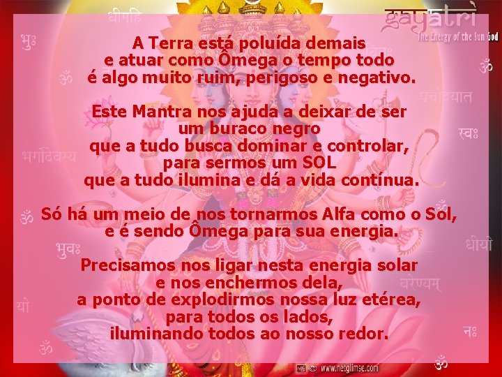 A Terra está poluída demais e atuar como Ômega o tempo todo é algo