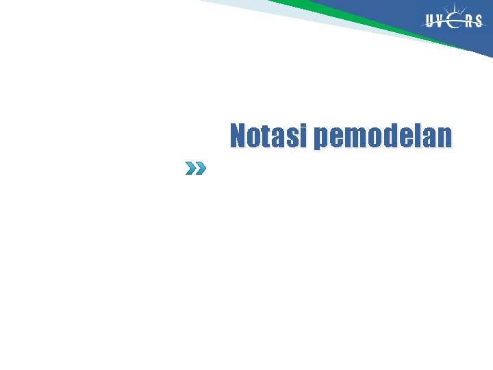 Notasi pemodelan 