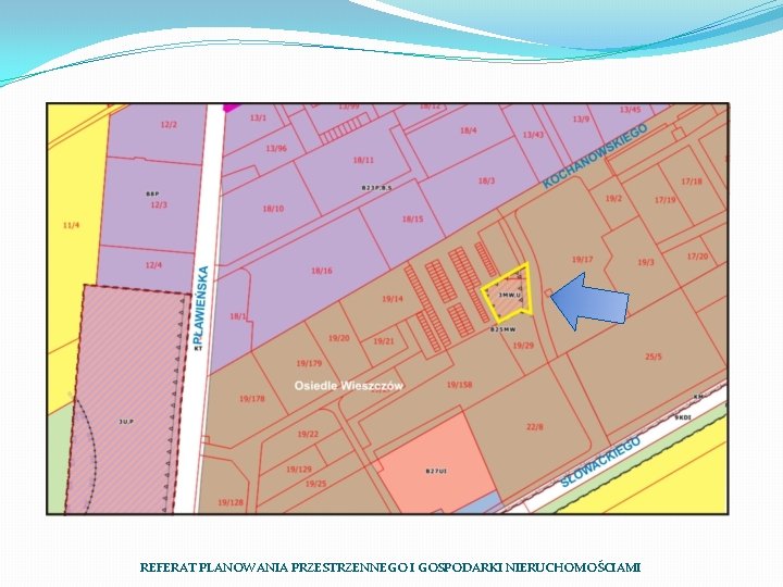 REFERAT PLANOWANIA PRZESTRZENNEGO I GOSPODARKI NIERUCHOMOŚCIAMI 