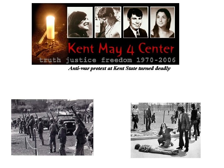 Anti-war protest at Kent State turned deadly 