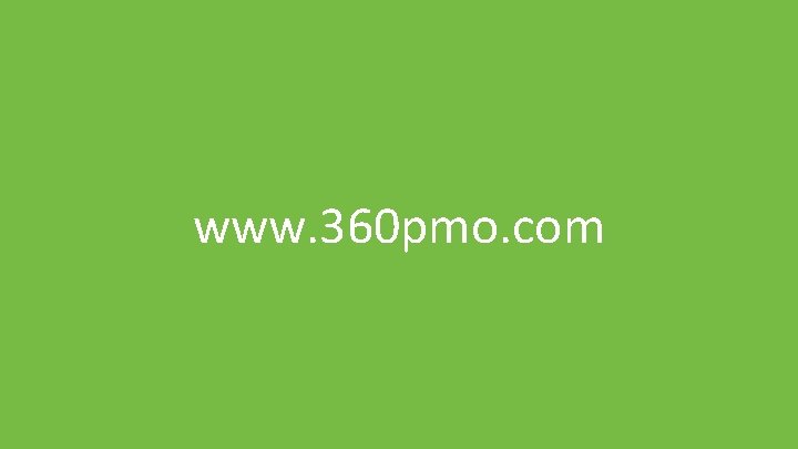 www. 360 pmo. com 360 PMO 