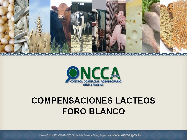 COMPENSACIONES LACTEOS FORO BLANCO 