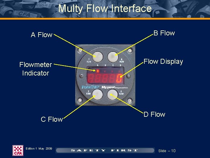 Multy Flow Interface A Flowmeter Indicator C Flow Edition 1 May 2009 B Flow Multy Flow Interface A Flowmeter Indicator C Flow Edition 1 May 2009 B Flow