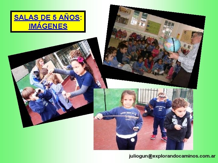 SALAS DE 5 AÑOS: IMÁGENES 