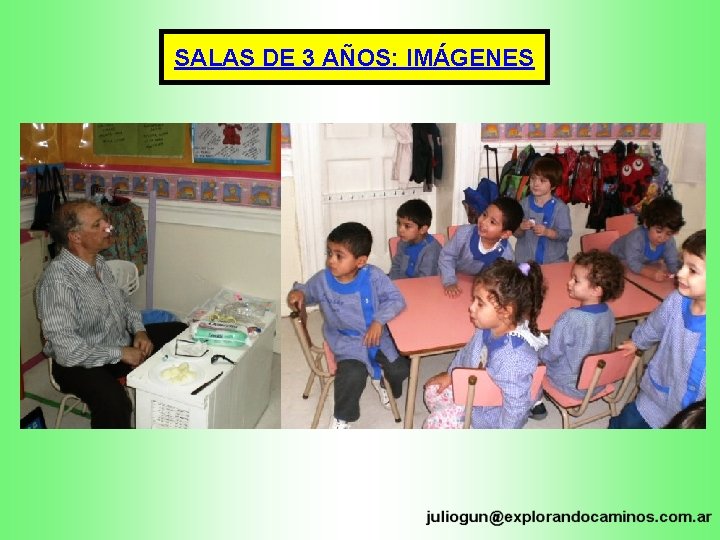 SALAS DE 3 AÑOS: IMÁGENES 