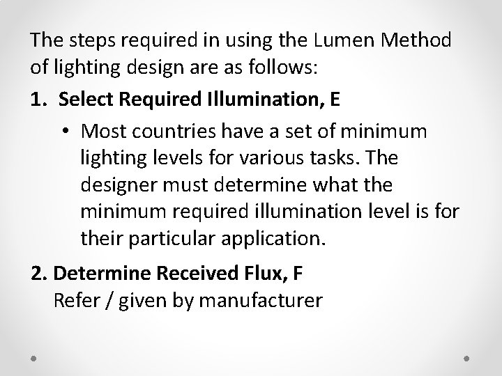 Recessed Lighting Calculator Lumens Method In Hindi : Ls 204 Module Iv