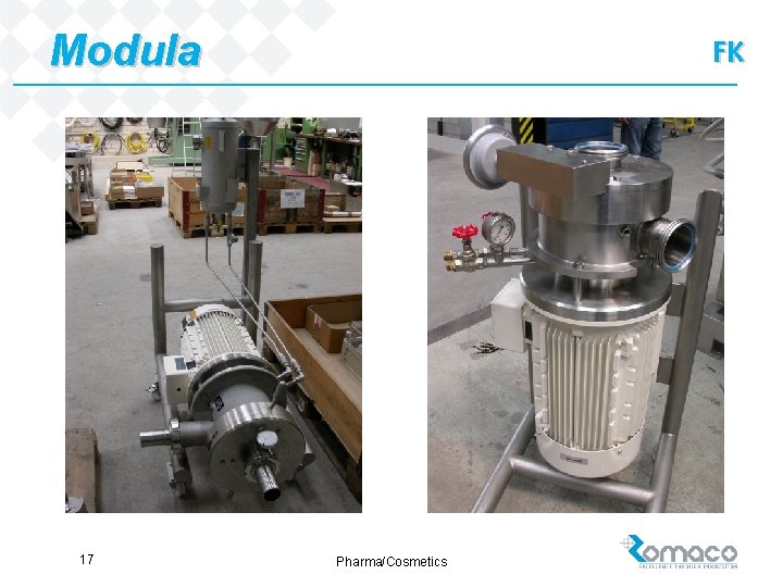 Modula 17 FK Pharma/Cosmetics 