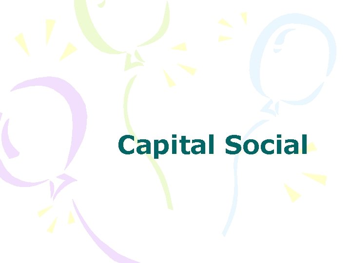 Capital Social 