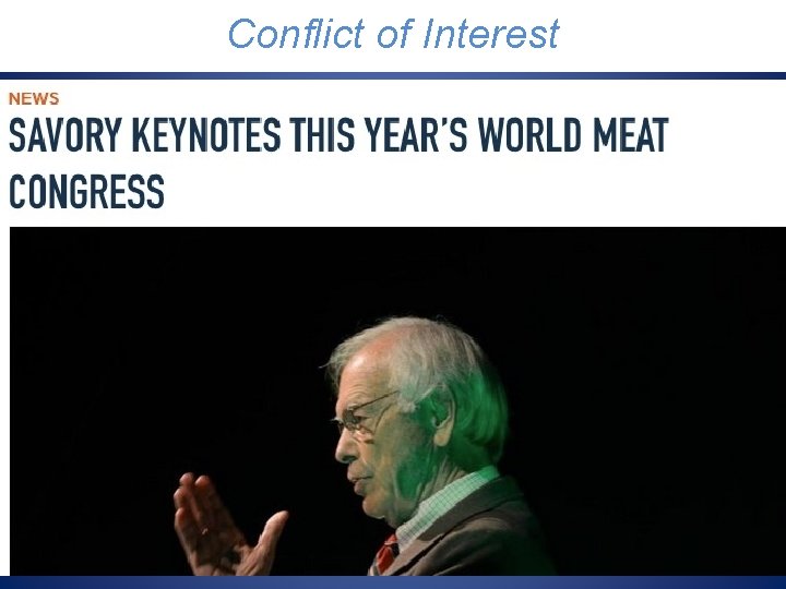 Conflict of Interest 