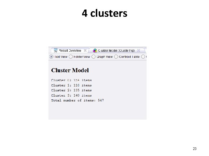 4 clusters 23 