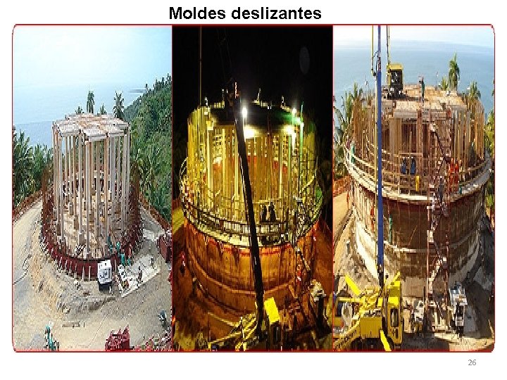 Moldes deslizantes 26 Moldes deslizantes 26
