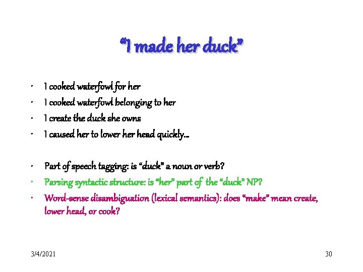 “I made her duck” • • I cooked waterfowl for her I cooked waterfowl