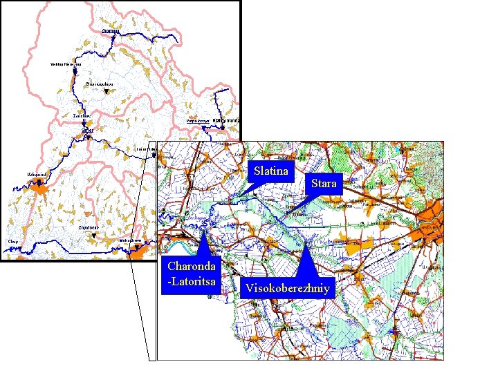 Slatina Charonda Storage -Latoritsa Stara channel Visokoberezhniy 