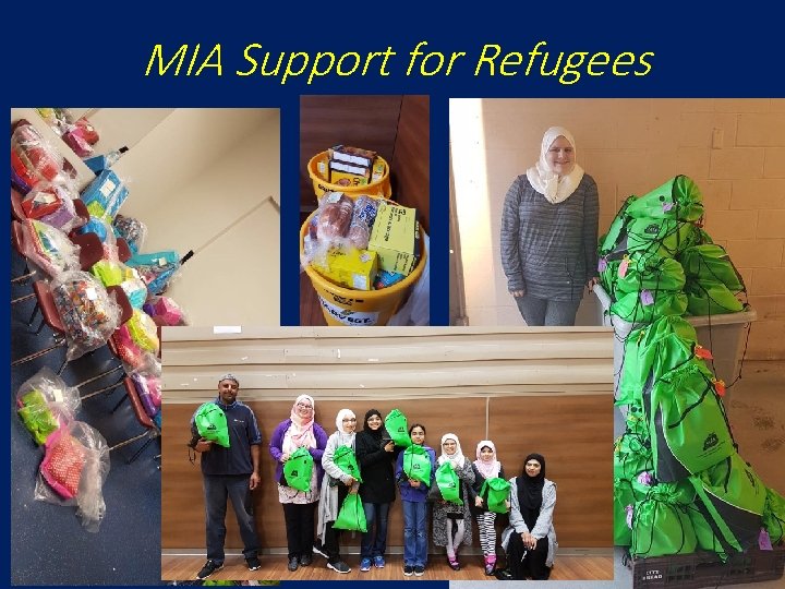 MIA Support for Refugees 