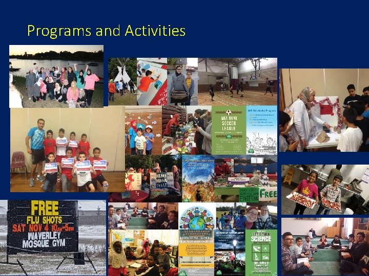 Programs and Activities 