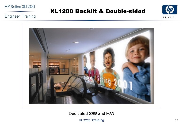 Engineer Training XL 1200 Backlit & Double-sided Dedicated S/W and H/W XL 1200 Training