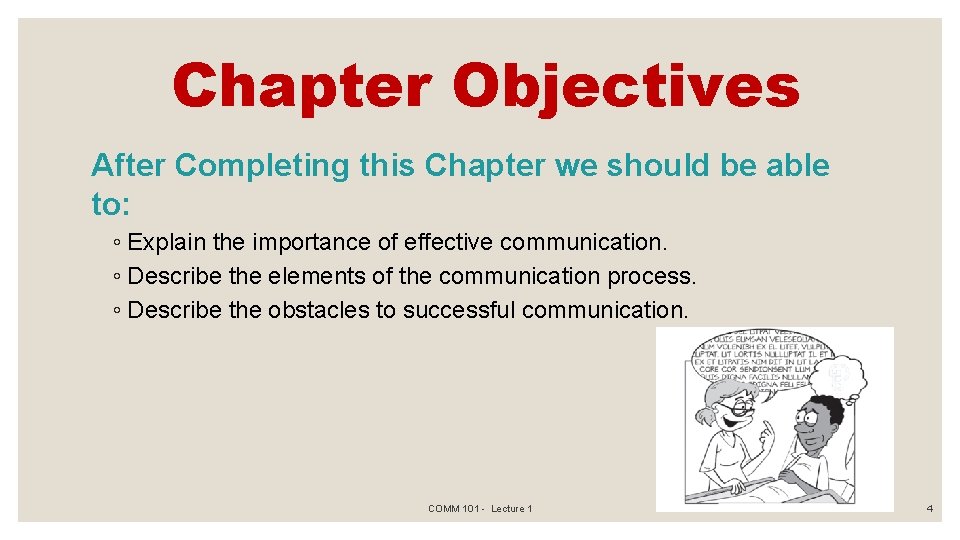 Chapter Objectives After Completing this Chapter we should be able to: ◦ Explain the