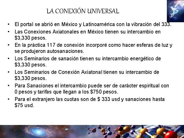 LA CONEXIÓN UNIVERSAL • El portal se abrió en México y Latinoamérica con la LA CONEXIÓN UNIVERSAL • El portal se abrió en México y Latinoamérica con la