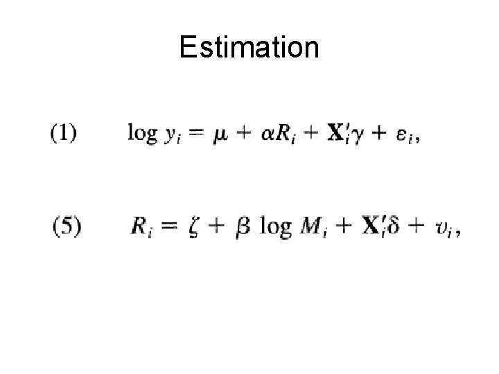 Estimation 