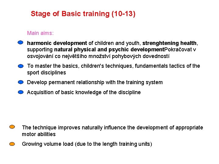 SPECIFICS OF CHILDREN SPORTS TRAINING David Zahradnk Ph