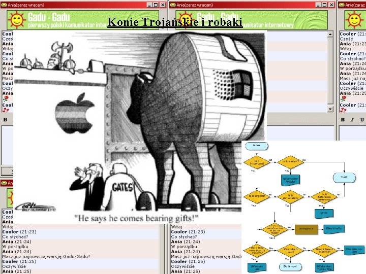 Konie Trojańskie i robaki 