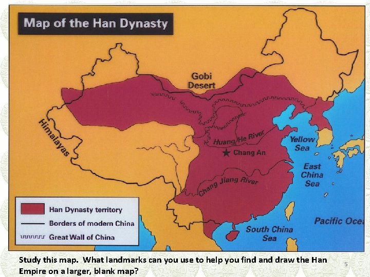 Study this map. What landmarks can you use to help you find and draw