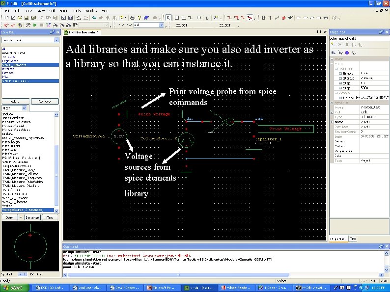 Add libraries and make sure you also add inverter as a library so that